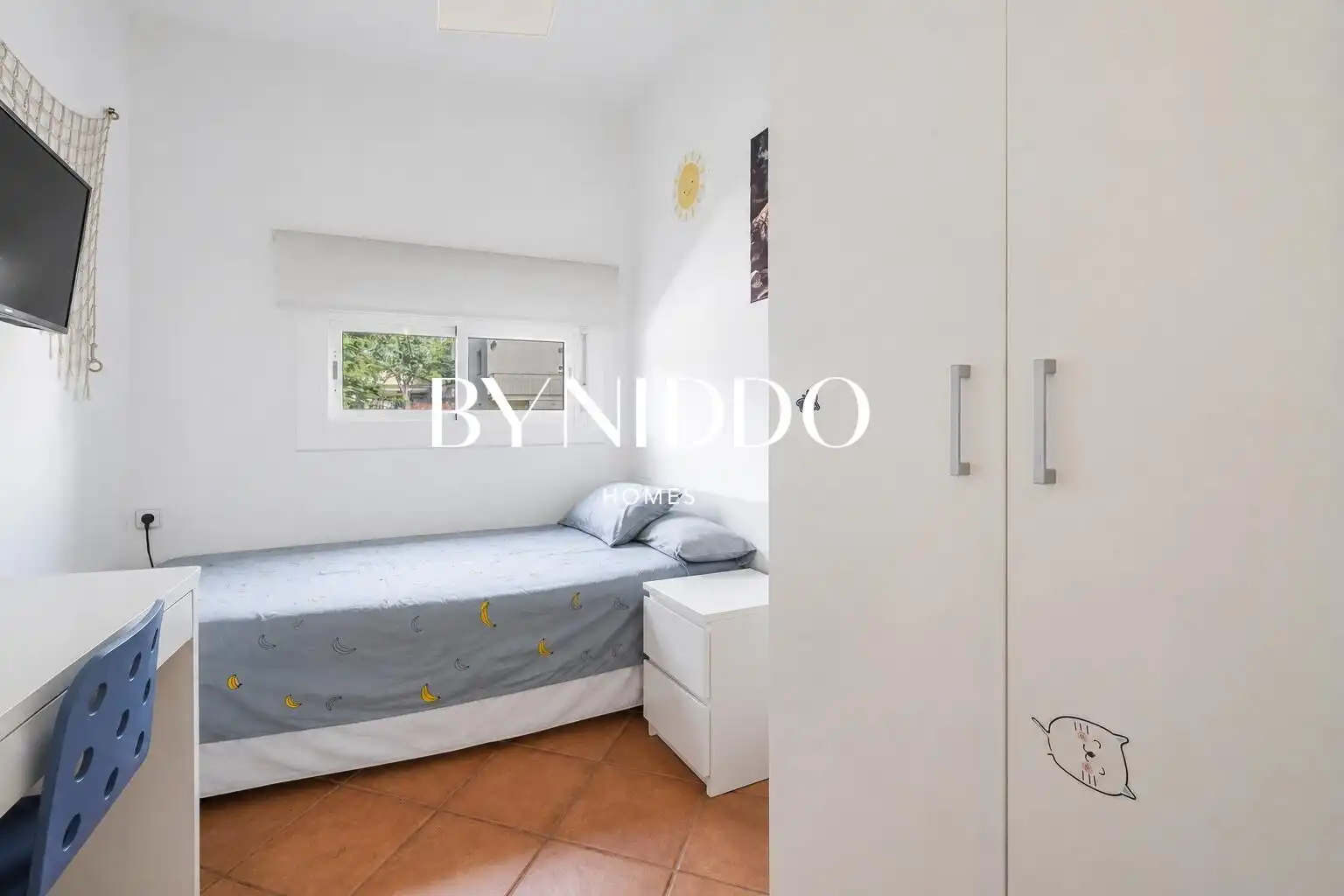 Dormitori de Casa o xalet en venda en Sant Cugat del Vallès amb Aire condicionat, Calefacció i Jardí privat