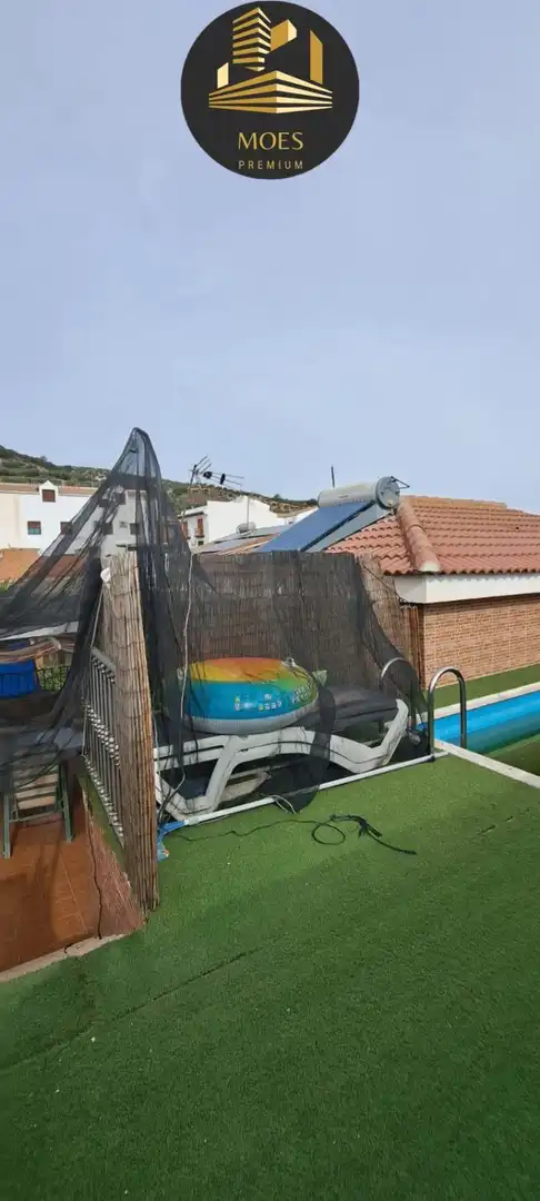 Piscina de Casa o xalet en venda en Cárcheles amb Aire condicionat, Calefacció i Terrassa