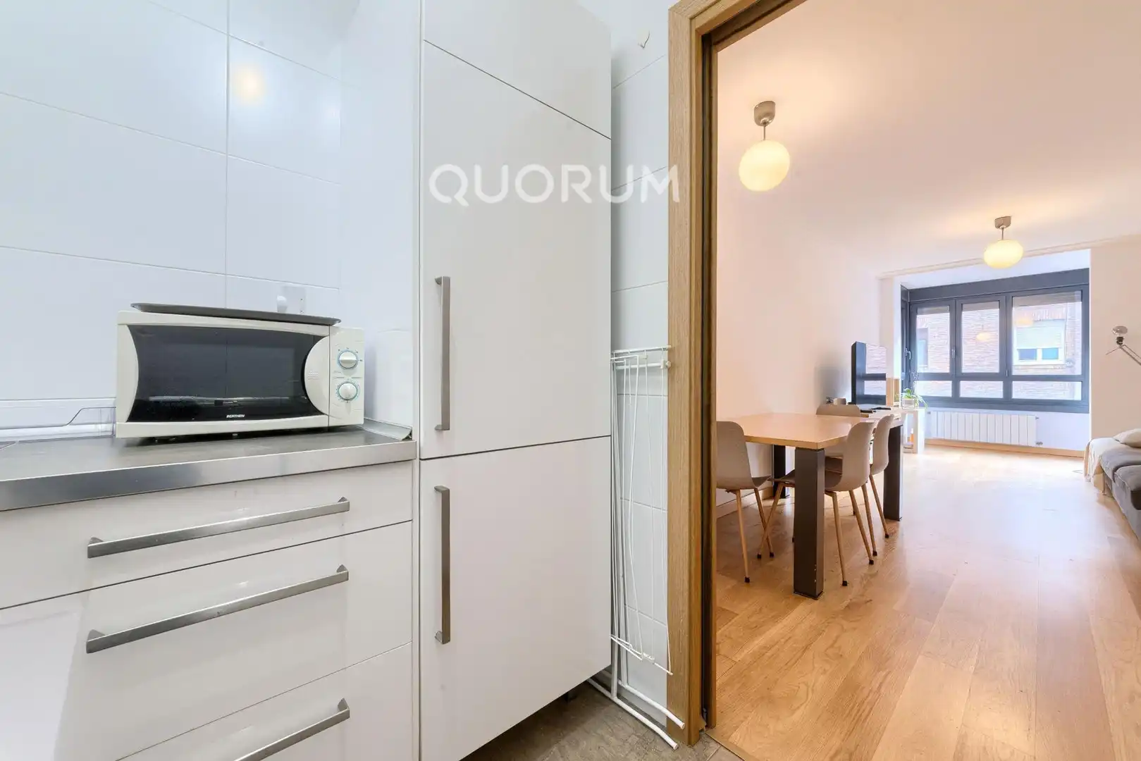 Cocina de Piso en venta en Bilbao  con Calefacción, Trastero y Amueblado