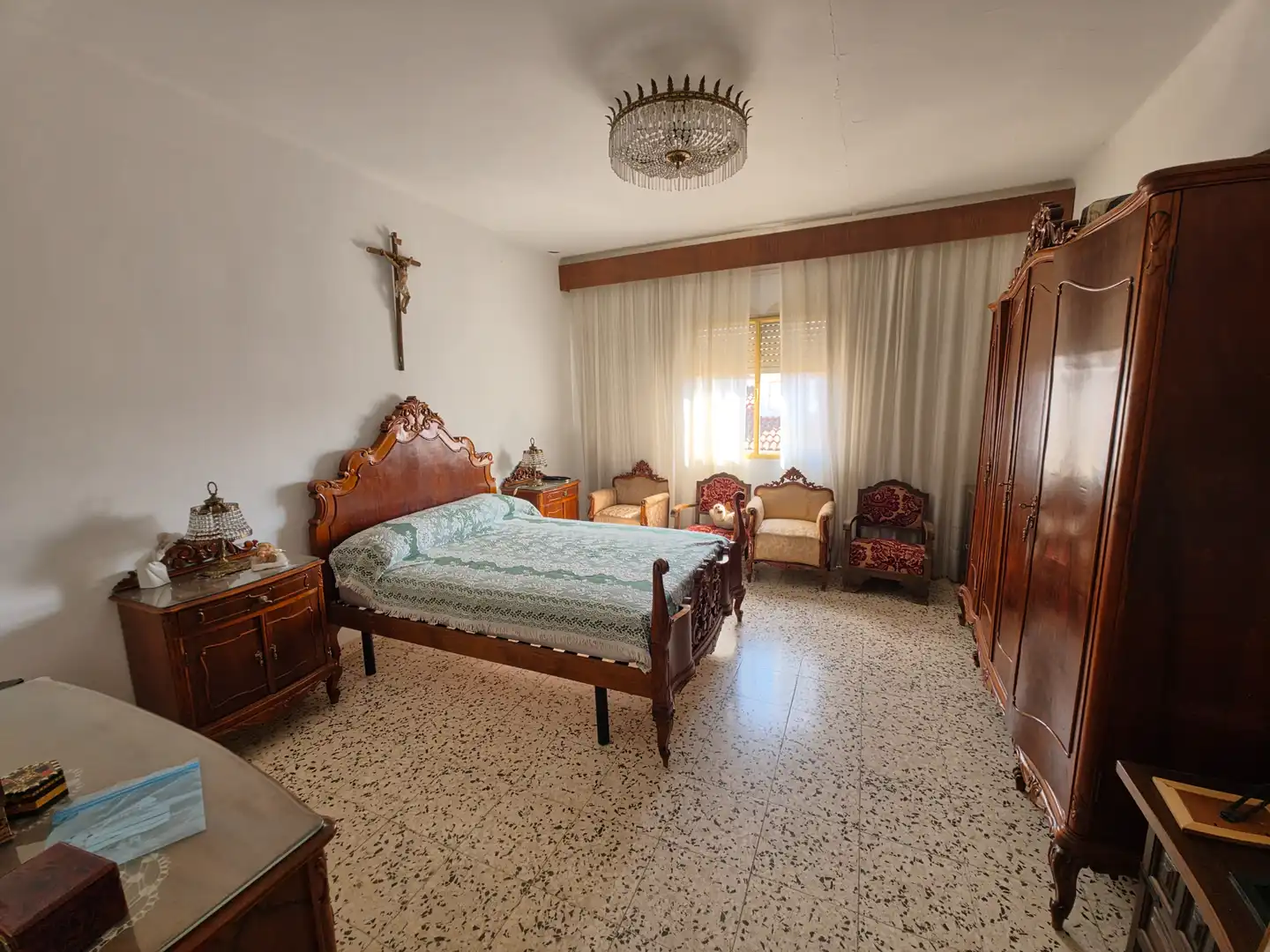 Living room of Flat for sale in Andújar  with Furnished
