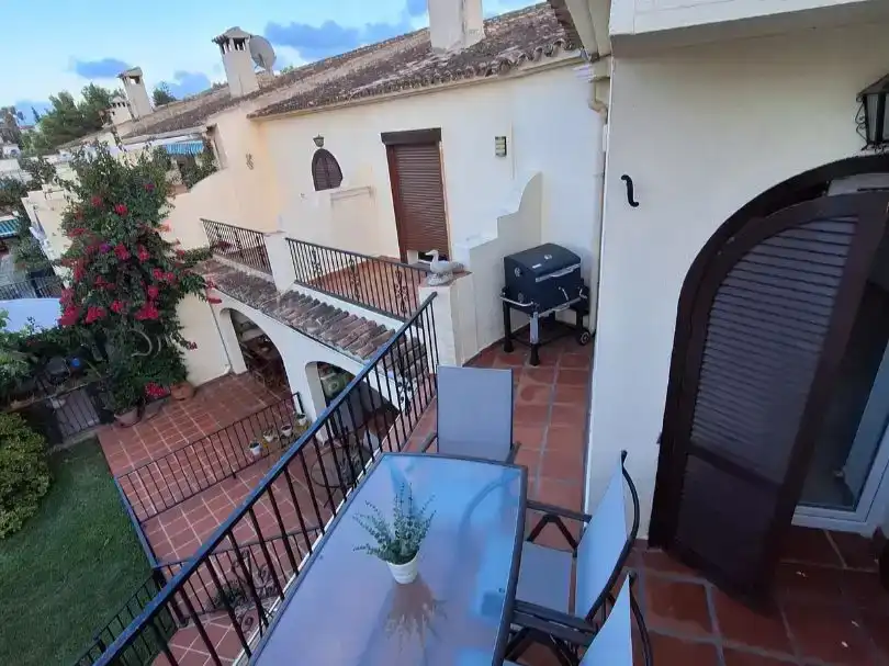 Terrasse von Wohnung zur Miete in Dénia mit Klimaanlage, Schwimmbad und Möbliert