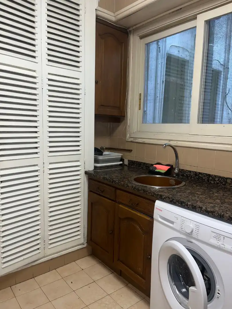 Kitchen of Flat for rent in Castellón de la Plana / Castelló de la Plana  with Furnished, Oven and Washing machine