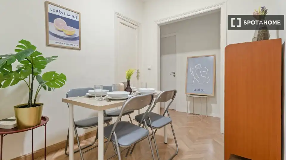 Comedor de Piso para compartir en Barcelona con Aire acondicionado, Calefacción y Terraza