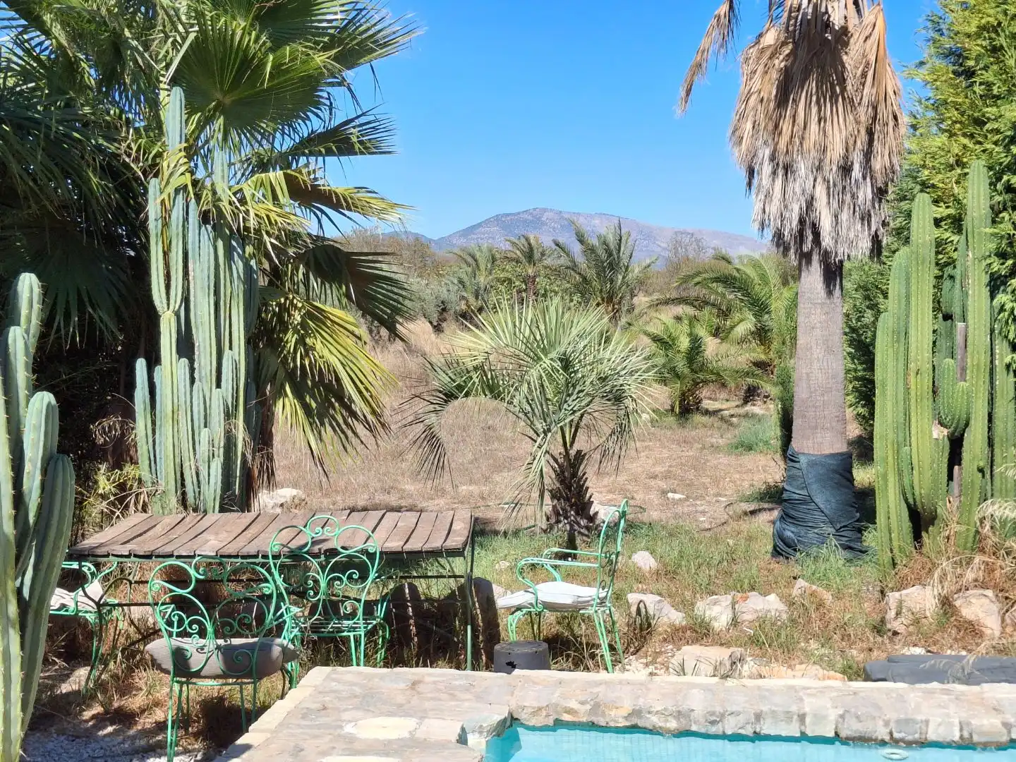 Jardín de Casa o chalet en venta en Useras /  Les Useres con Aire acondicionado, Jardín privado y Terraza