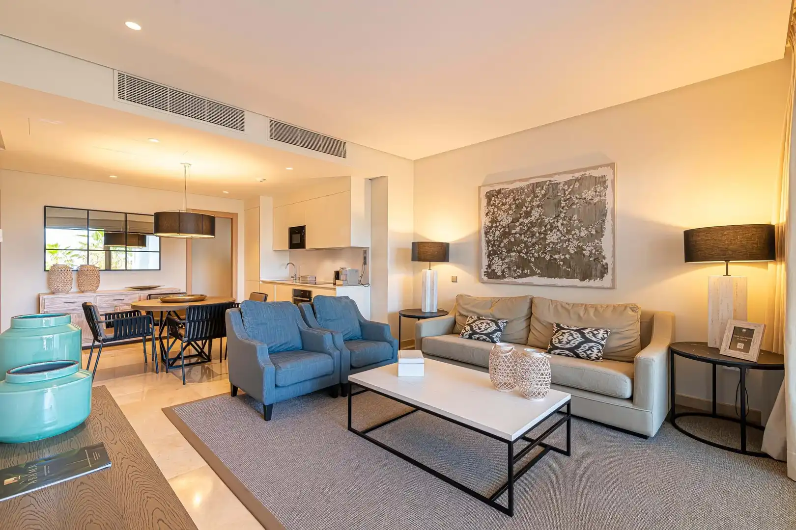 Living room of Flat for sale in Guía de Isora  with Air Conditioner, Heating and Terrace