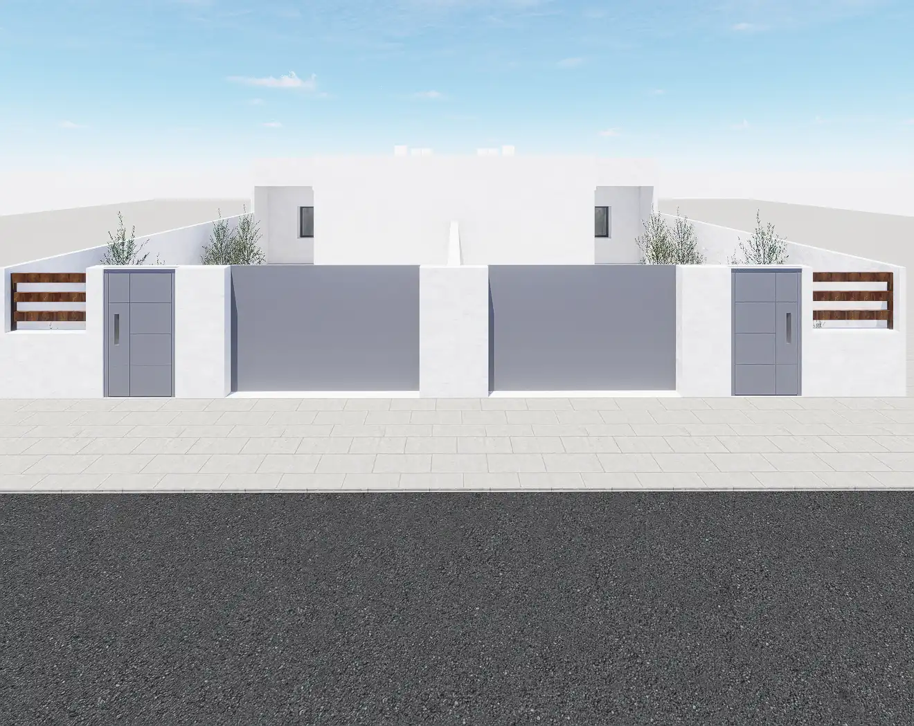 Exterior view of Detached homes for sale in Argés  with Air Conditioner, Heating and Private garden