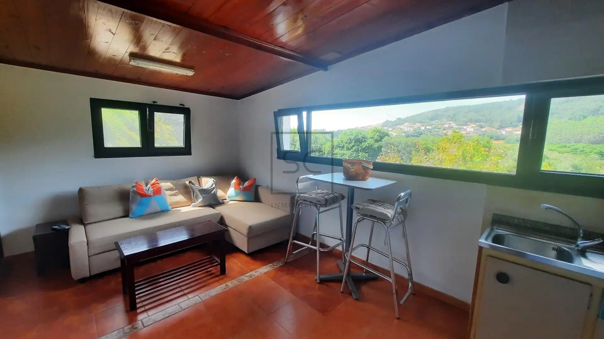 Terraza de Casa o chalet en venta en Ferrol con Jardín privado, Terraza y Amueblado