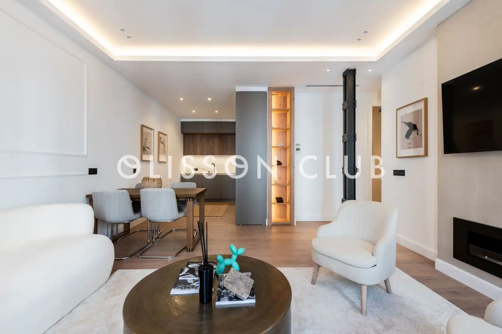 Sala de estar de Piso en venta en Madrid con Aire acondicionado, Calefacción y Amueblado