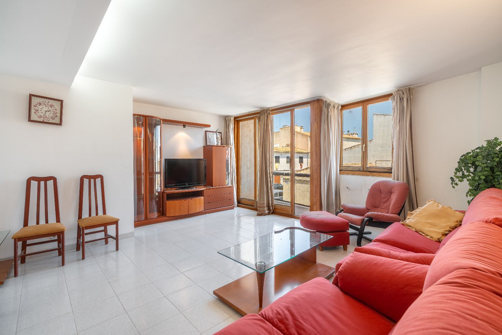 Sala d'estar de Dúplex en venda en Pollença amb Terrassa, Rentadora i Balcó