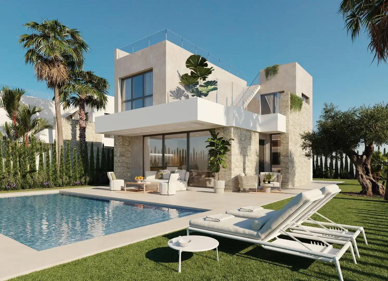 Xalet amb piscina en venda a Balcón de Finestrat - Terra Marina