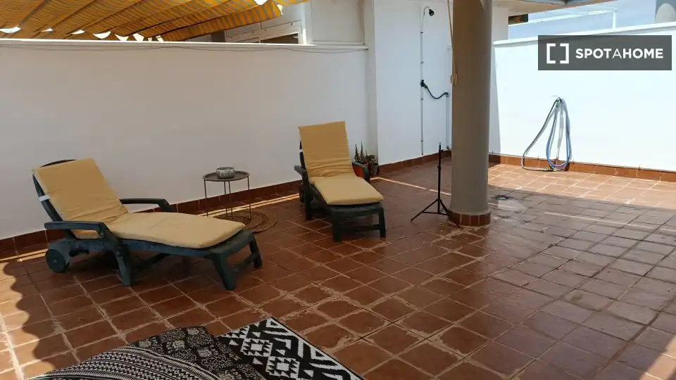 Terrasse von Wohnung zur Miete in Canet d'En Berenguer mit Klimaanlage, Heizung und Möbliert