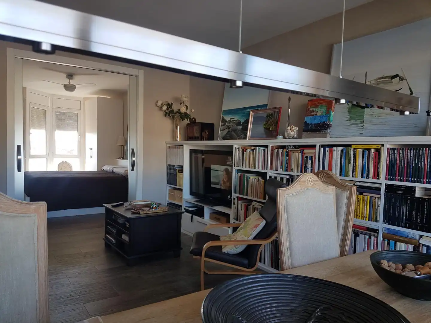 Sala de estar de Piso en venta en Sabadell con Calefacción y Terraza