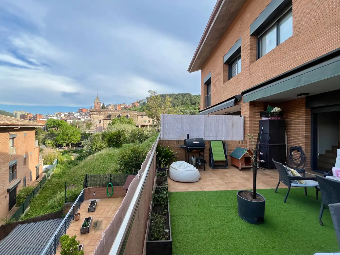 Terrassa de Casa adosada en venda en Sant Climent de Llobregat amb Aire condicionat, Calefacció i Parquet