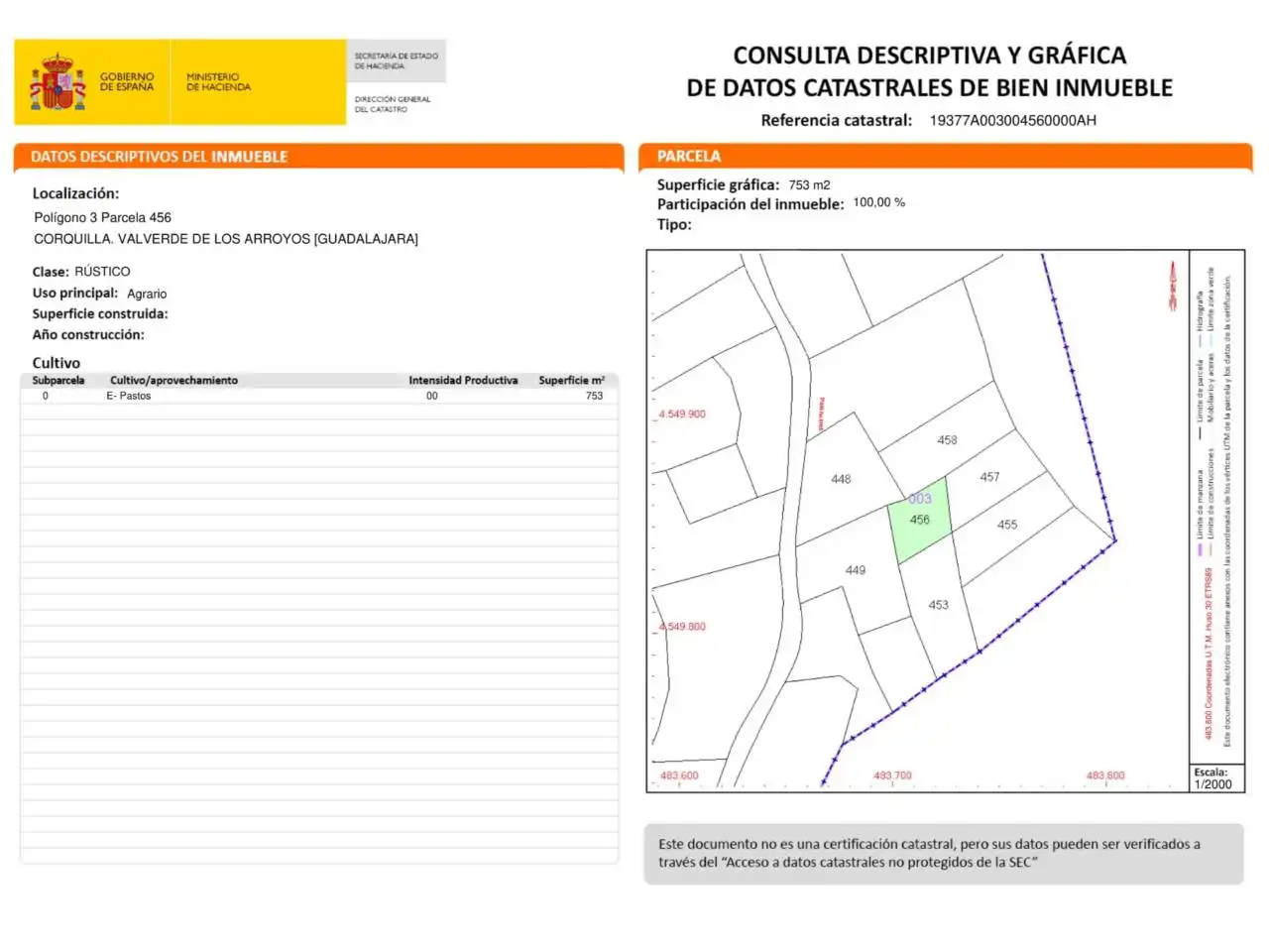 Rustikales Grundstück zum Verkauf in Calle carretera tamajon, imagen 6