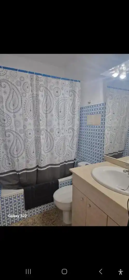 Bany de Casa adosada en venda en L'Ametlla de Mar  amb Aire condicionat, Jardí privat i Parquet