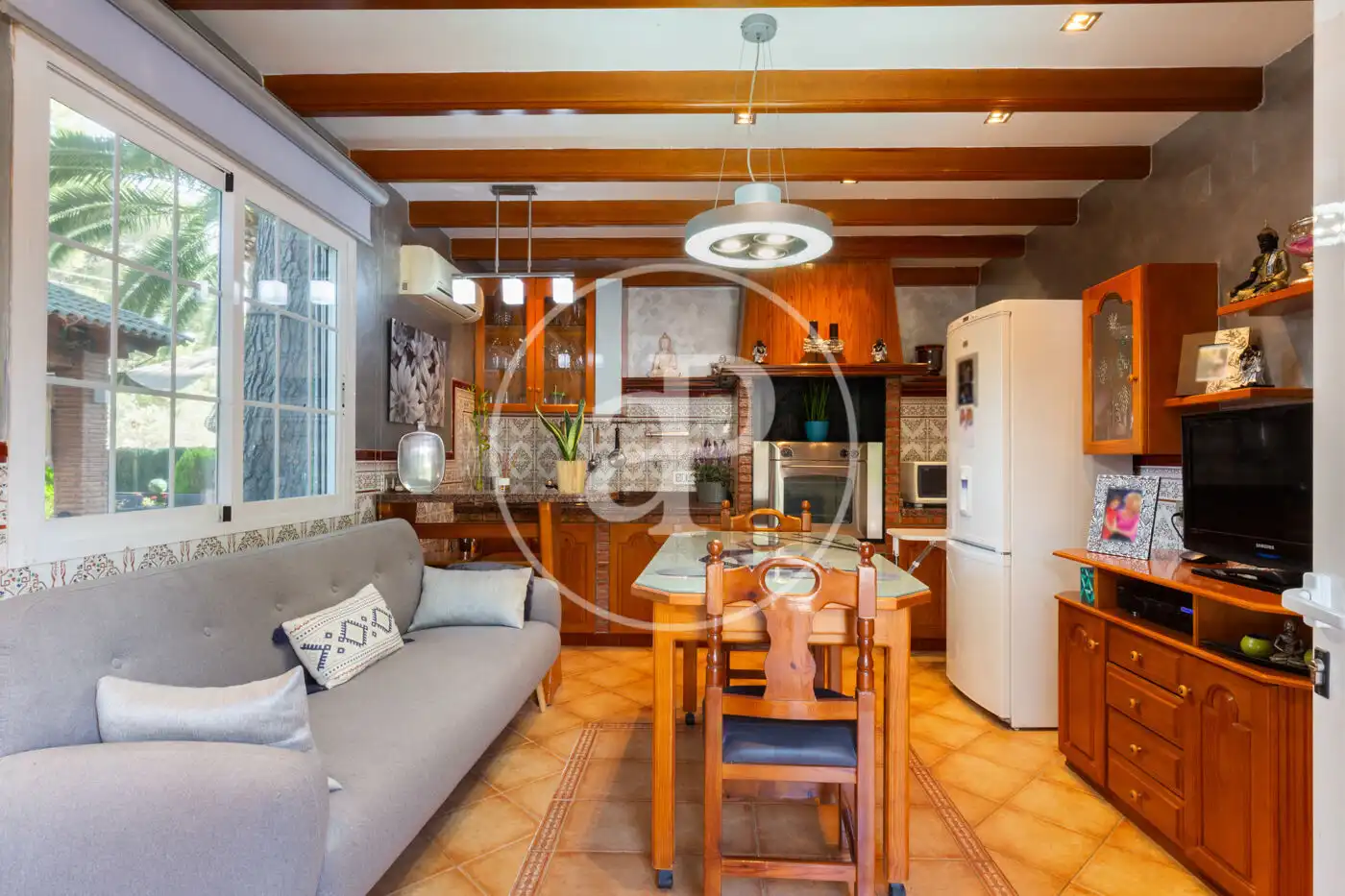 Cocina de Casa o chalet en venta en Elda con Aire acondicionado, Calefacción y Jardín privado