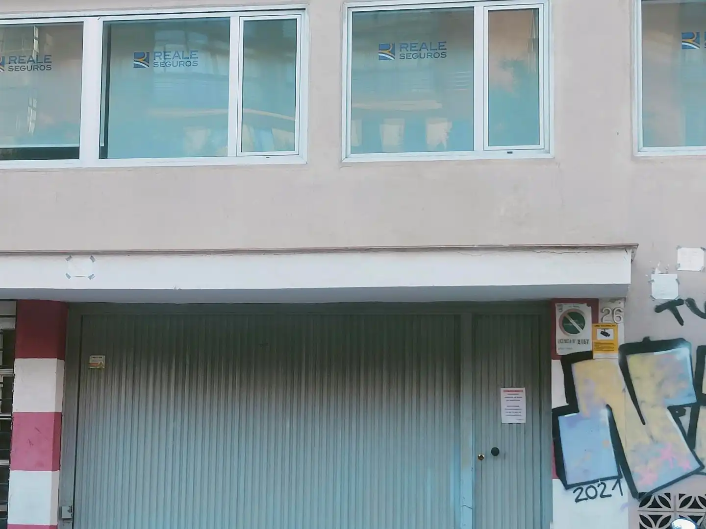 Außenansicht von Garage zur Miete in Cruz de Humilladero