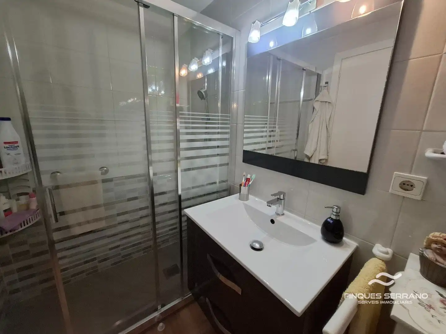 Bathroom of Flat for sale in Calafell  with Air Conditioner, Heating and Terrace