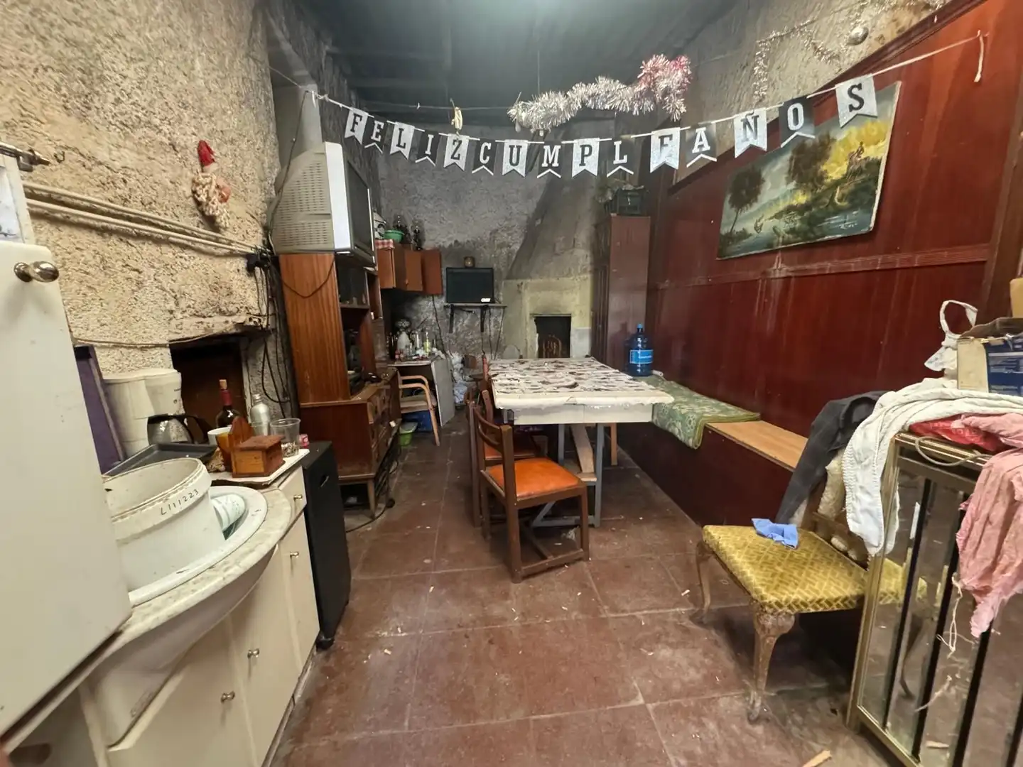 Cocina de Finca rústica en venta en Illueca