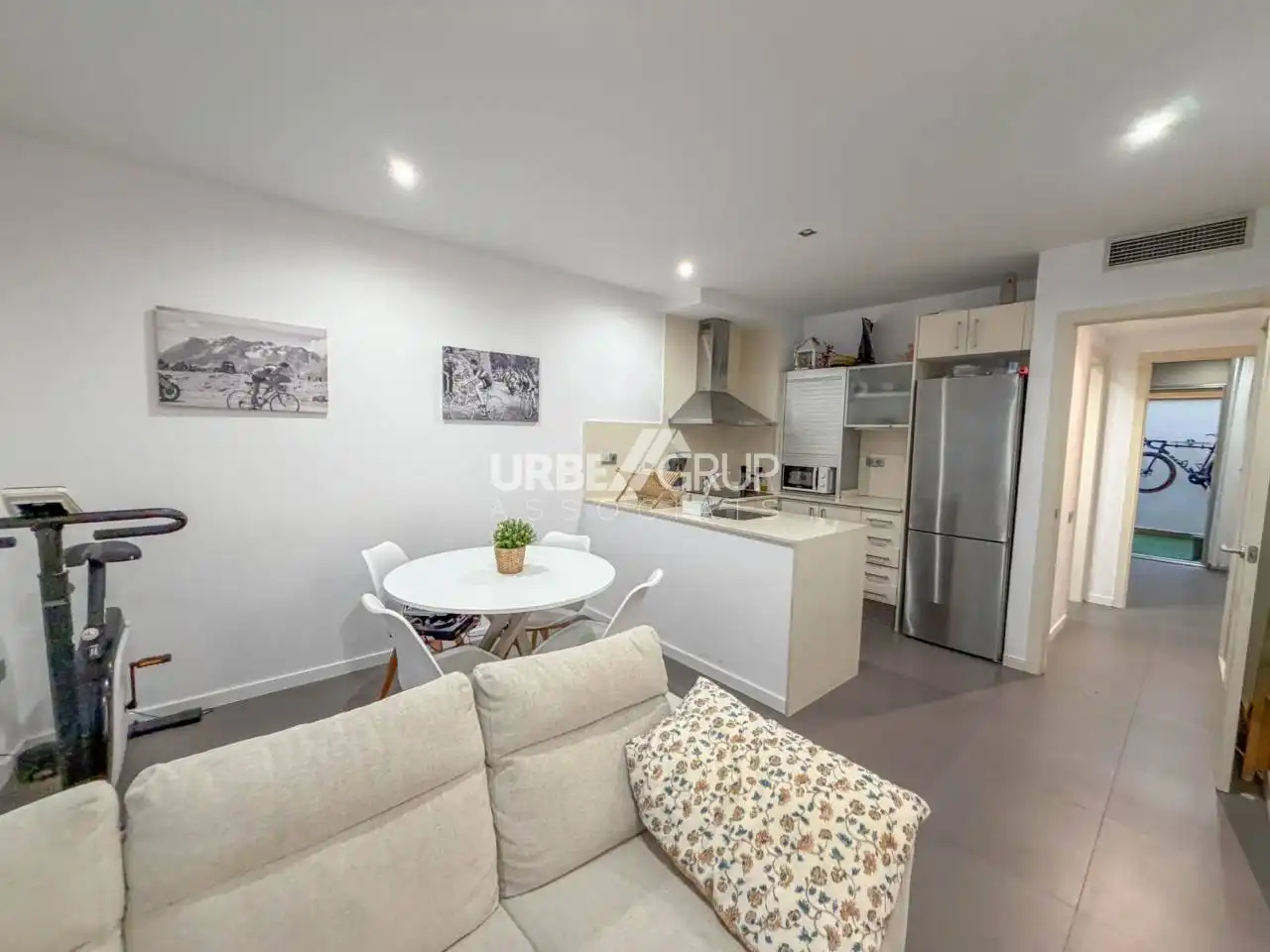 Kitchen of Flat for sale in Terrassa  with Air Conditioner, Heating and Private garden