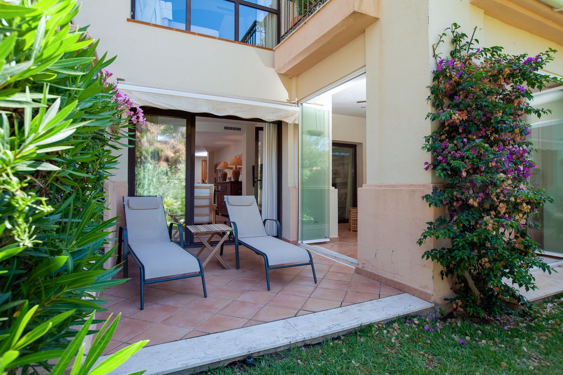 Terrace of Apartment for sale in Marbella  with Air Conditioner, Private garden and Terrace