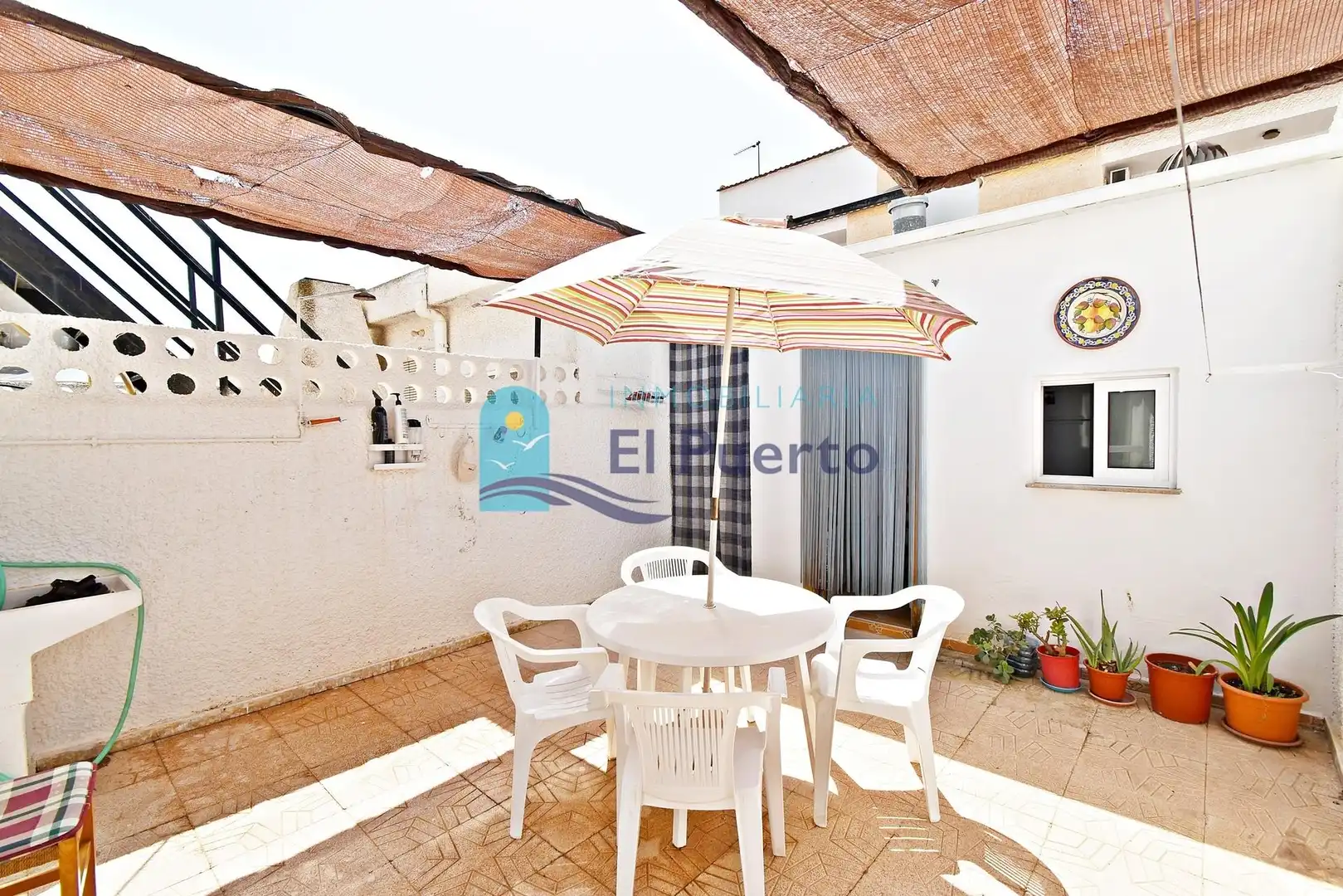 Terraza de Dúplex en venta en Mazarrón con Aire acondicionado, Calefacción y Jardín privado
