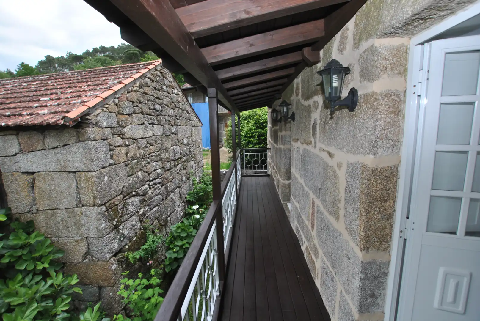 Terraza de Casa adosada en venta en A Arnoia con Terraza, Trastero y Horno