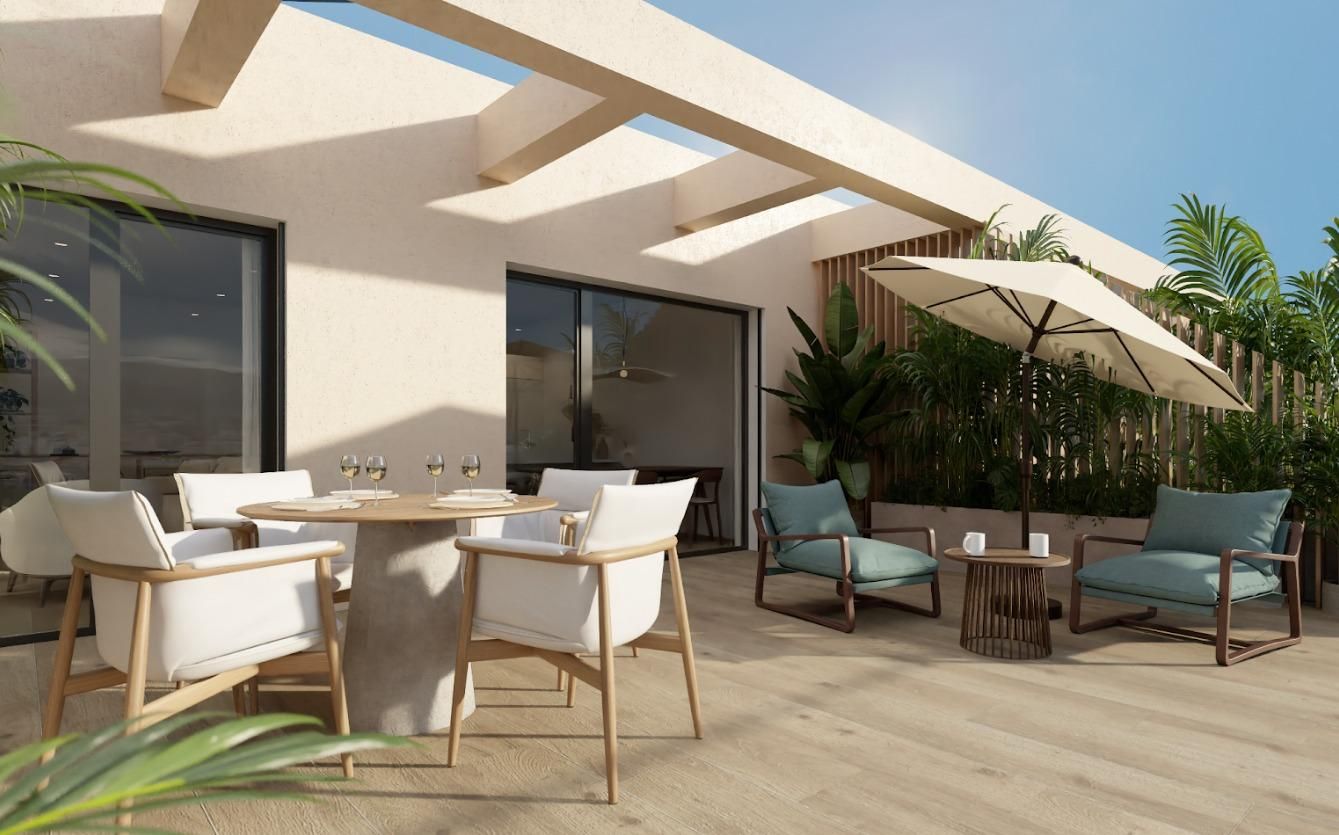 Terrace of Flat for sale in Dénia  with Air Conditioner, Heating and Terrace