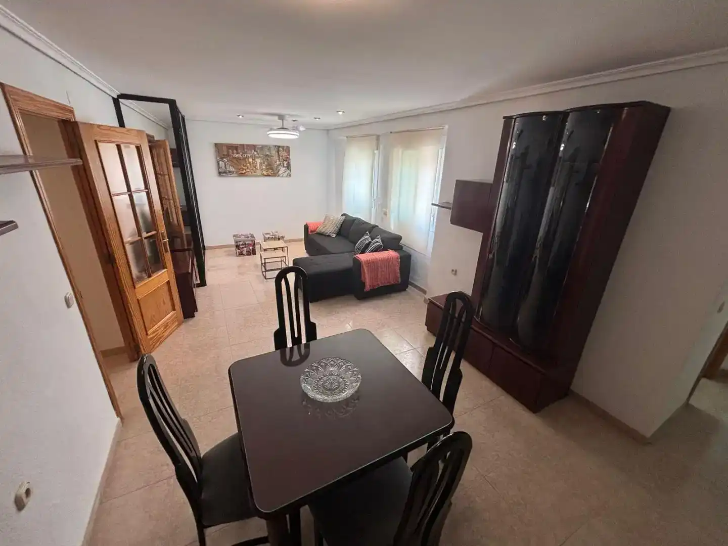 Wohnzimmer von Wohnung zur Miete in Burjassot mit Klimaanlage und Balkon