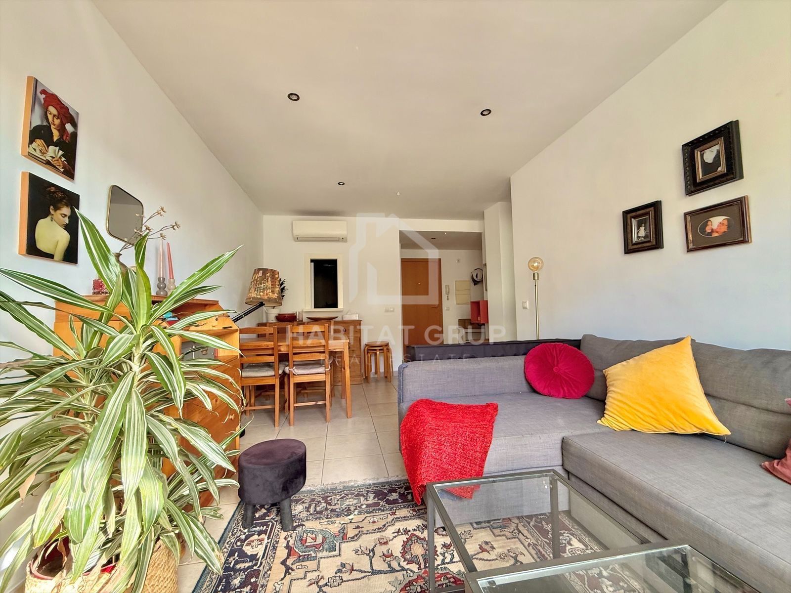 Sala d'estar de Dúplex en venda en Es Castell amb Aire condicionat, Calefacció i Terrassa