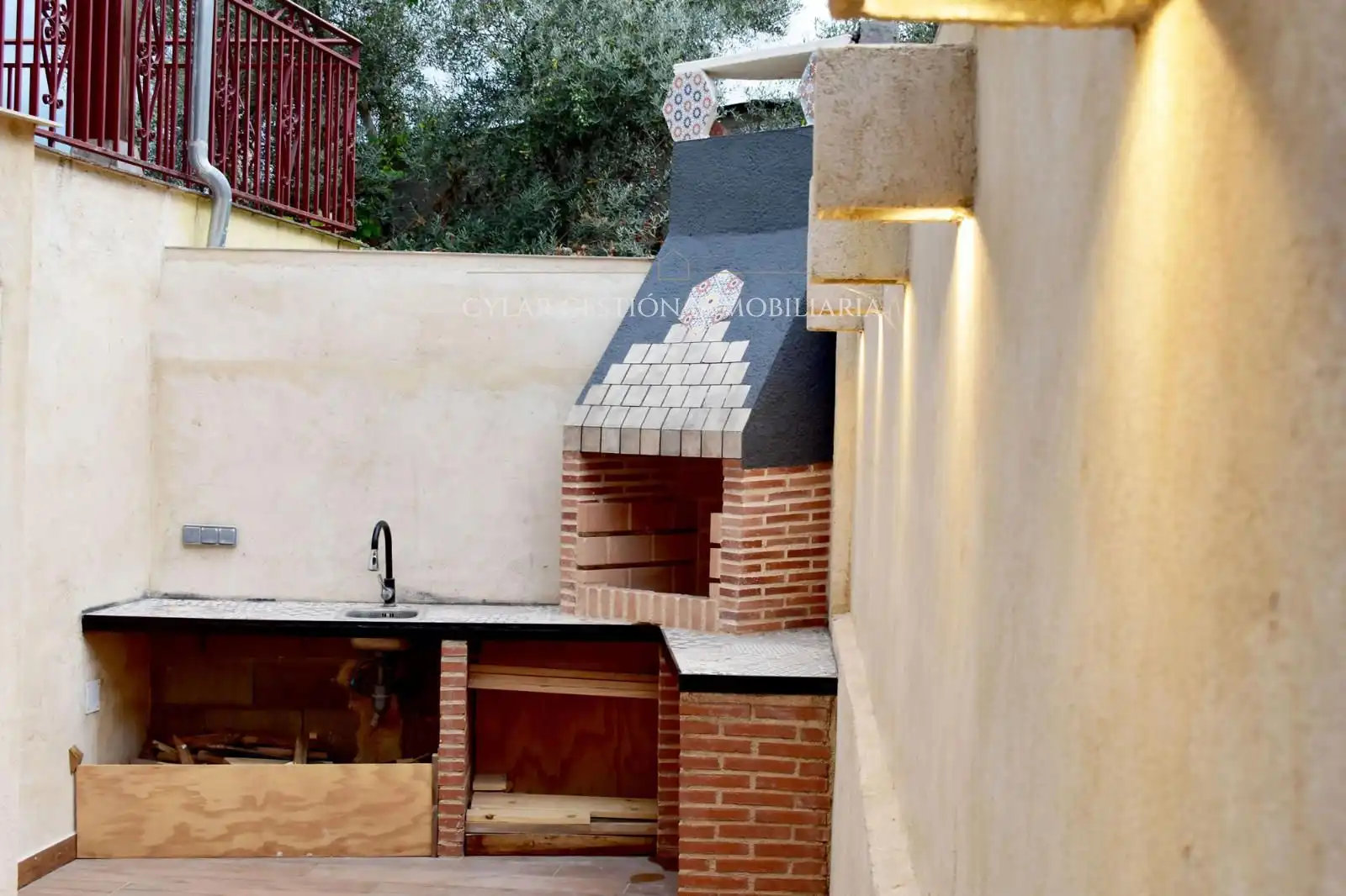 Terraza de Casa o chalet en venta en Garcibuey con Calefacción, Terraza y Amueblado