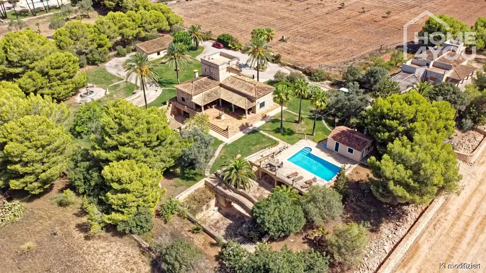 Exterior view of Houses for sale in Ses Salines  with Air Conditioner, Heating and Terrace