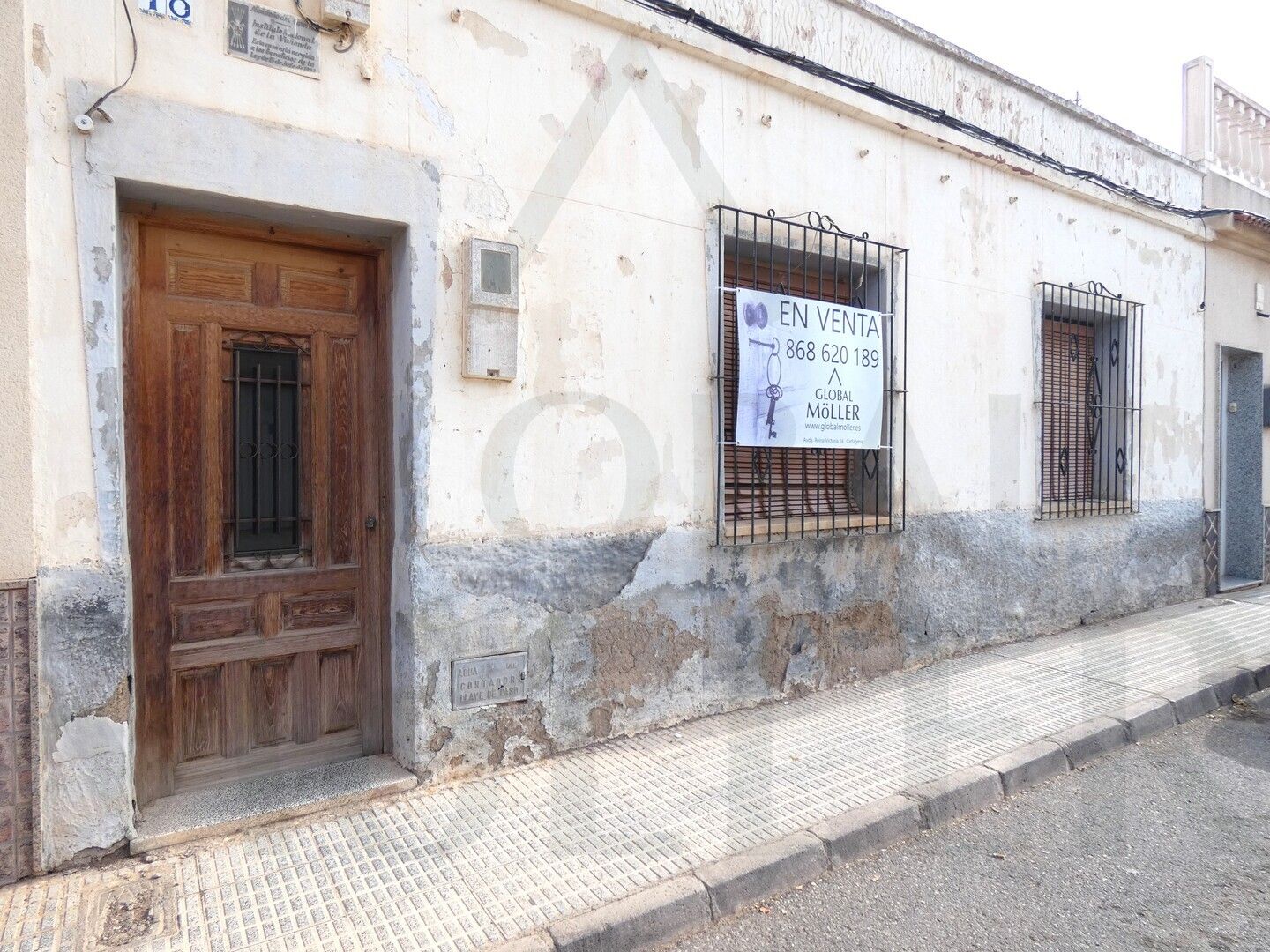 Exterior view of Single-family semi-detached for sale in Cartagena