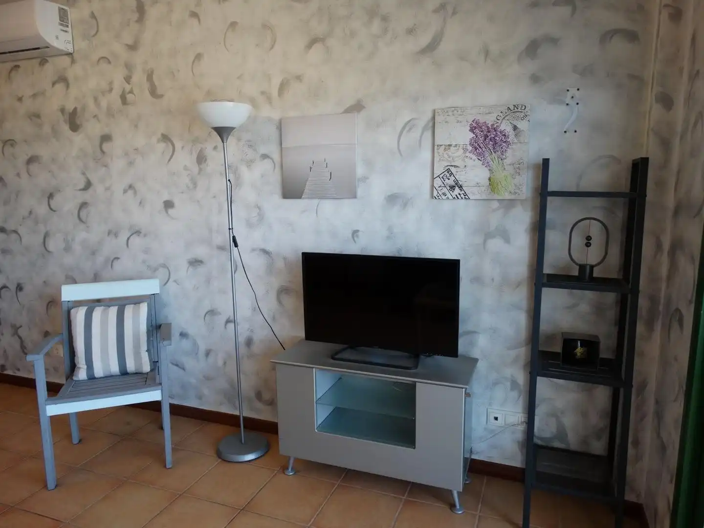 Wohnzimmer von Wohnungen zum Verkauf in Amposta mit Klimaanlage, Heizung und Terrasse