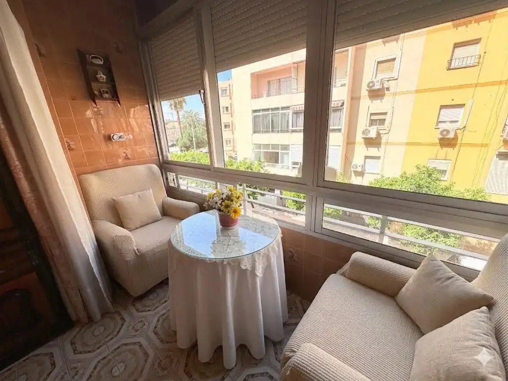 Bedroom of Flat for sale in Málaga Capital  with Air Conditioner and Terrace
