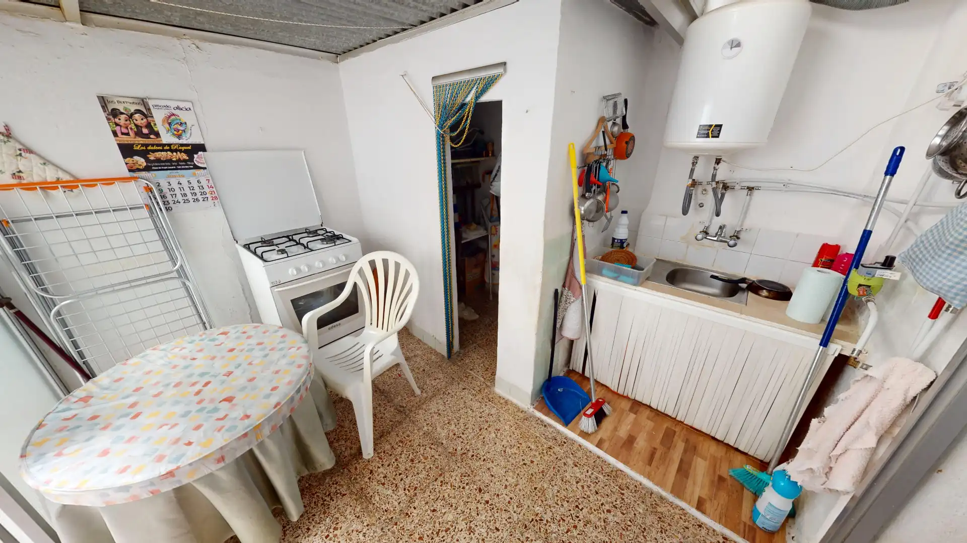 Cocina de Piso en venta en Alicante / Alacant con Aire acondicionado y Amueblado