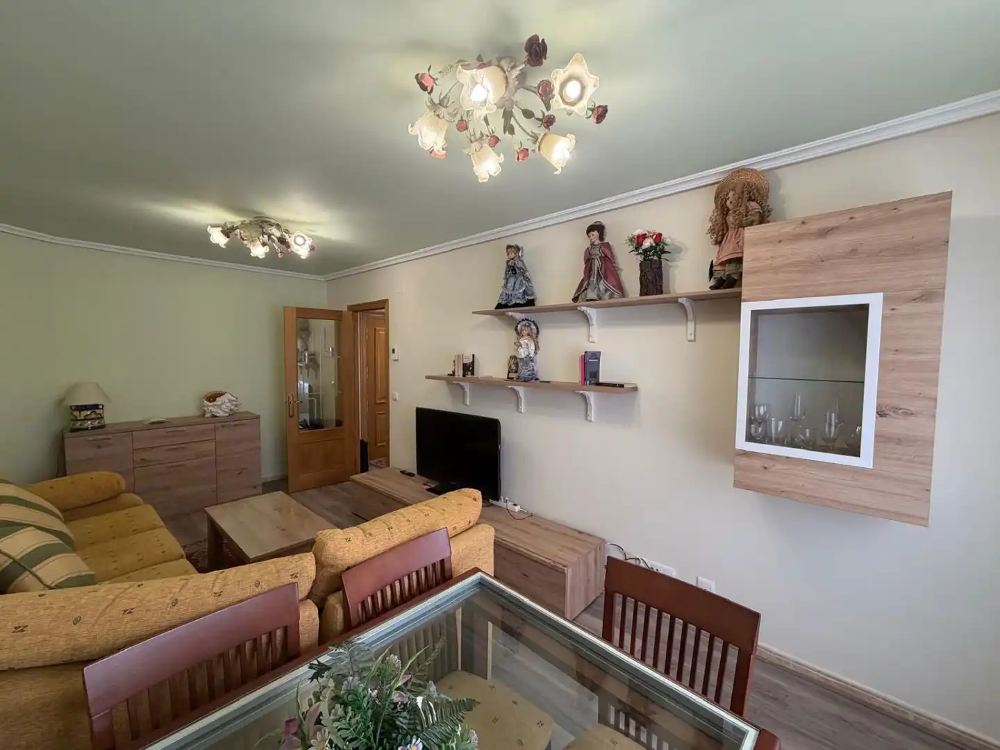 Living room of Flat for sale in Bareyo  with Heating, Parquet flooring and Terrace