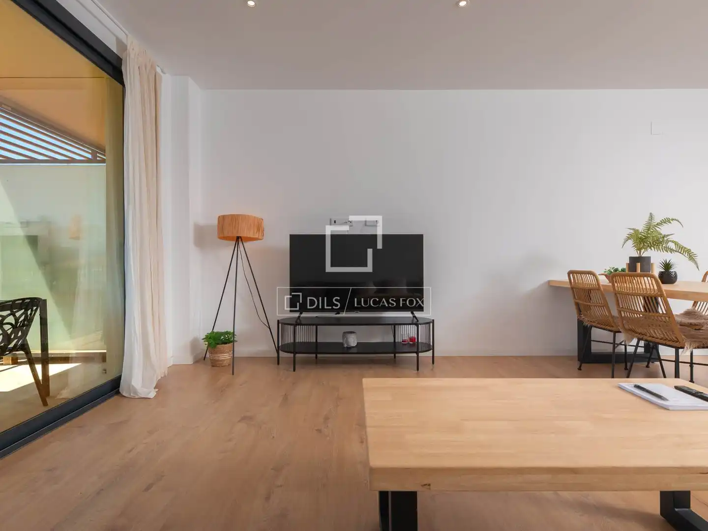 Sala de estar de Piso en venta en Santa Eulària des Riu con Aire acondicionado, Calefacción y Terraza