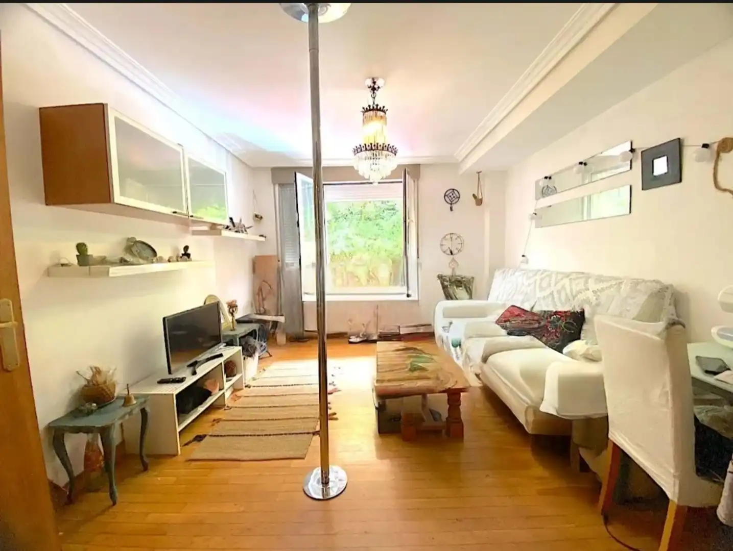 Sala de estar de Piso en venta en Soraluze / Plasencia de las Armas con Calefacción y Terraza