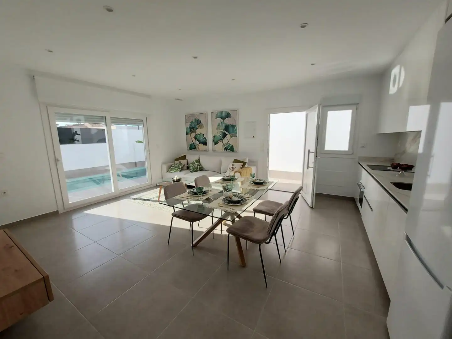 Dining room of Houses for sale in Torre-Pacheco  with Heating, Private garden and Terrace