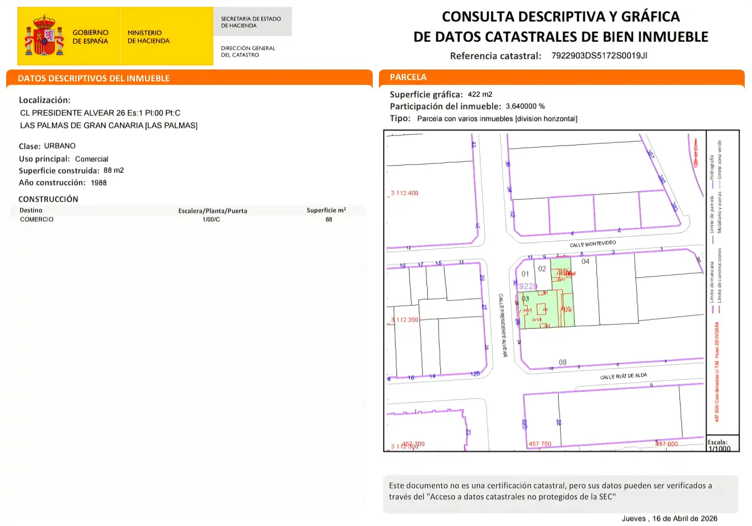 Local comercial en venda a Calle Montevideo 7, imagen 12