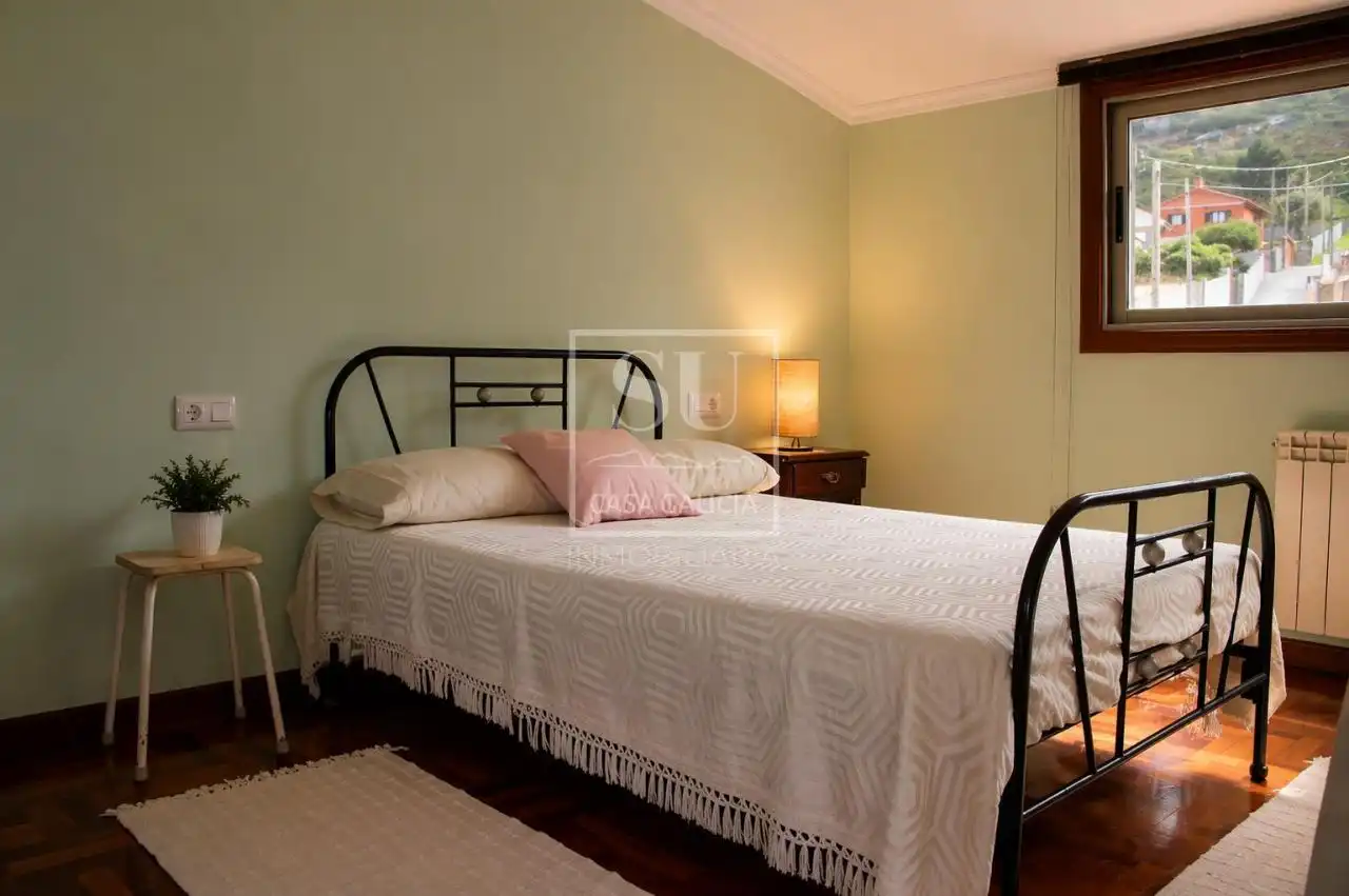 Schlafzimmer von Haus oder Chalet zum Verkauf in Oia mit Heizung, Privatgarten und Terrasse
