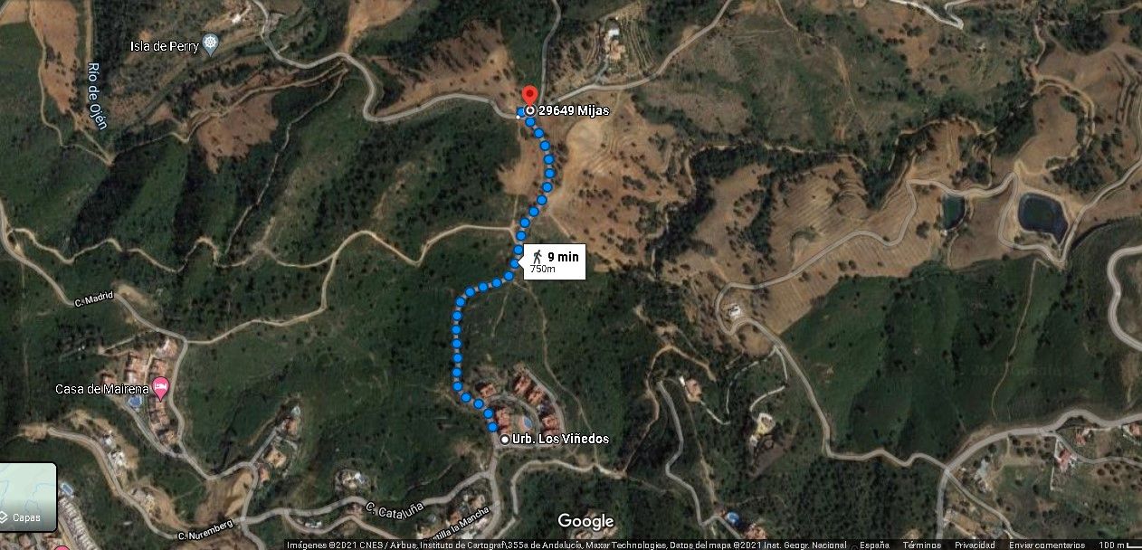 Vista exterior de Terreno en venta en Mijas