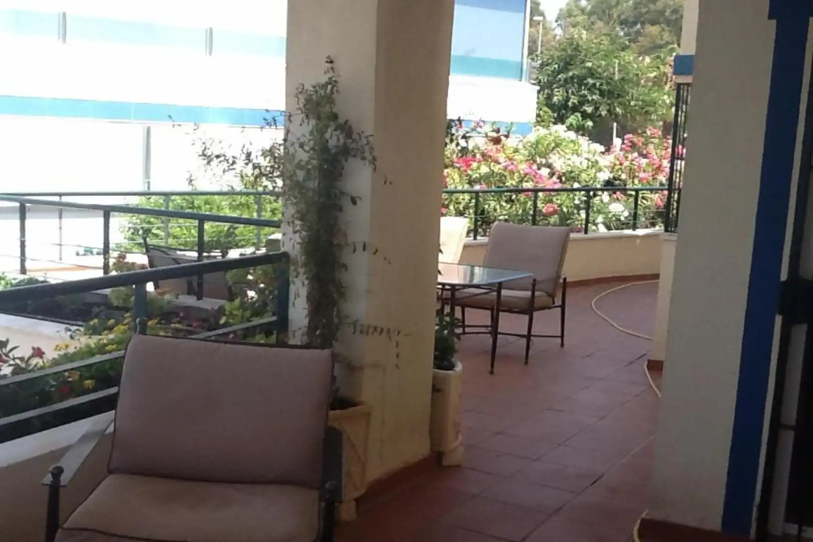 Terrasse von Wohnungen zum Verkauf in Benalmádena mit Klimaanlage, Heizung und Terrasse