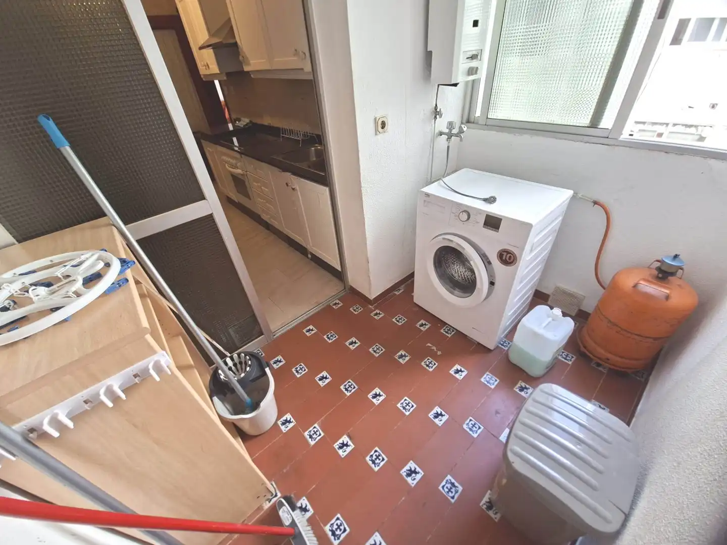 Kitchen of Flat for sale in Córdoba  with Air Conditioner, Heating and Furnished
