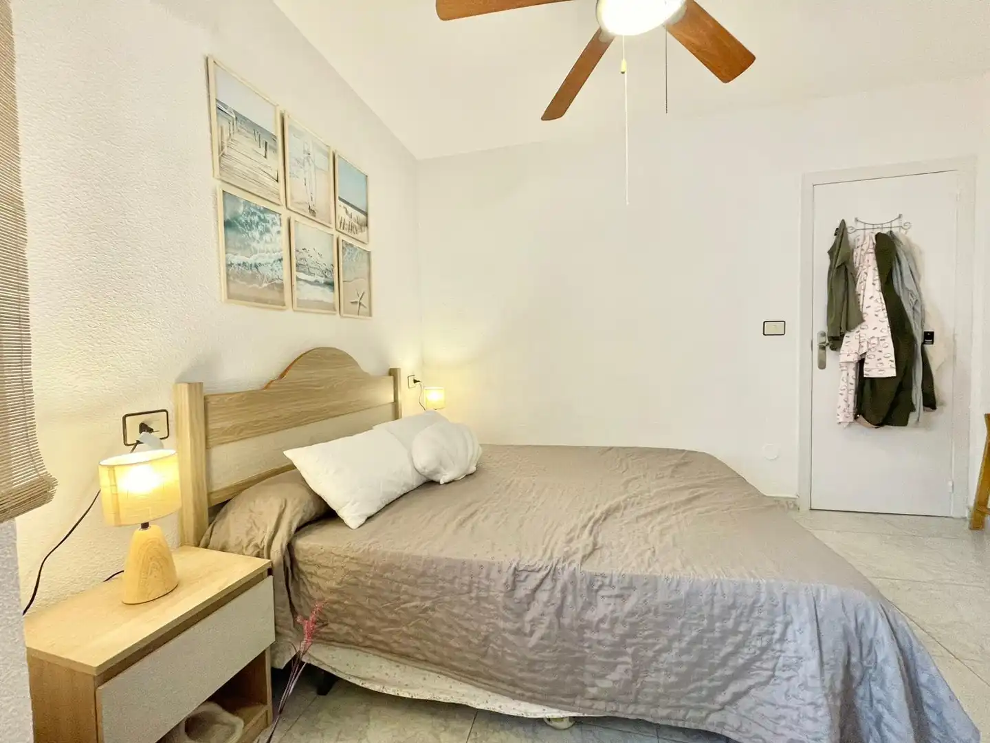 Schlafzimmer von Wohnungen zur Miete in San Pedro del Pinatar mit Klimaanlage, Heizung und Möbliert