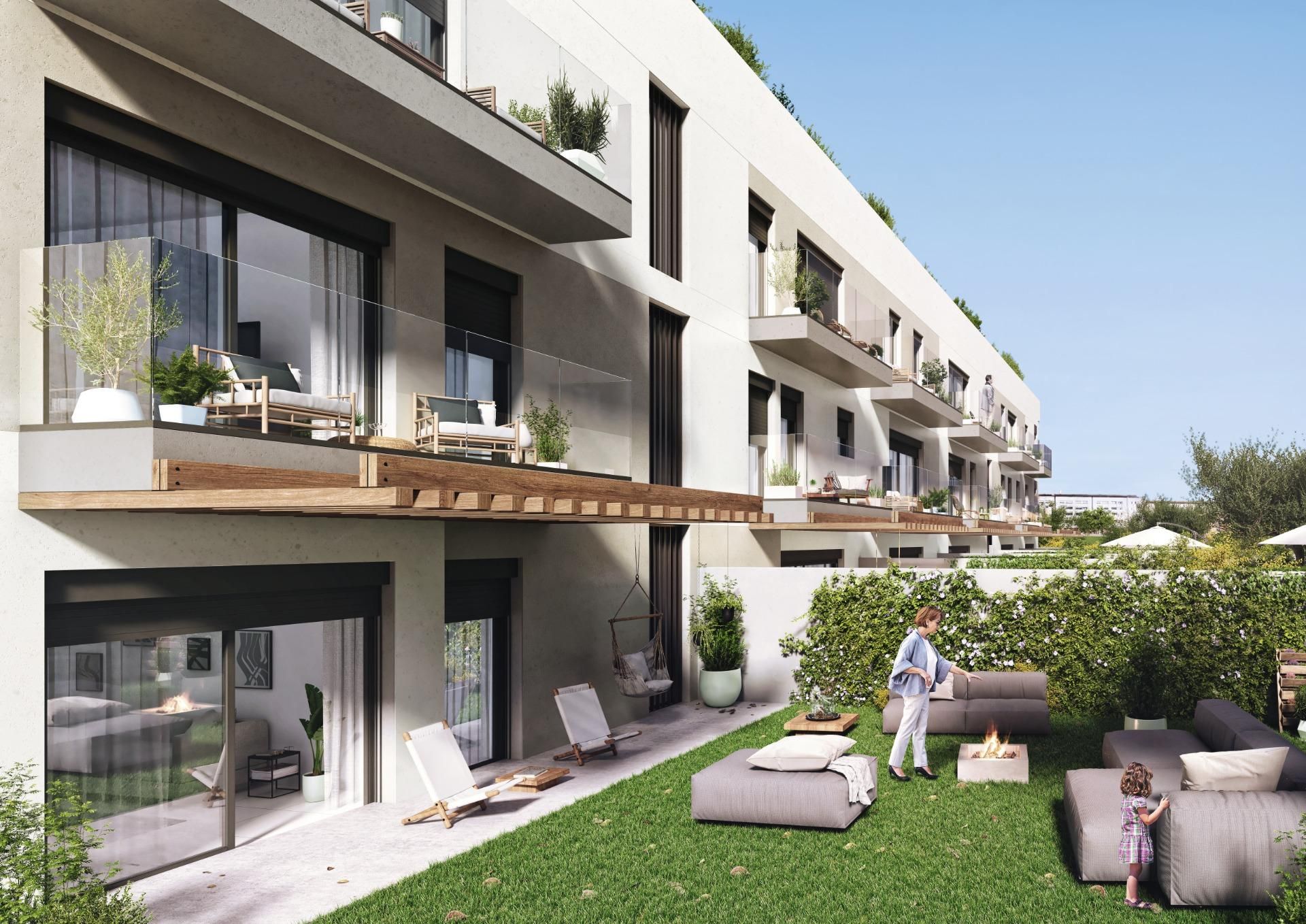 Terrace of Duplex for sale in Santpedor  with Air Conditioner, Heating and Private garden