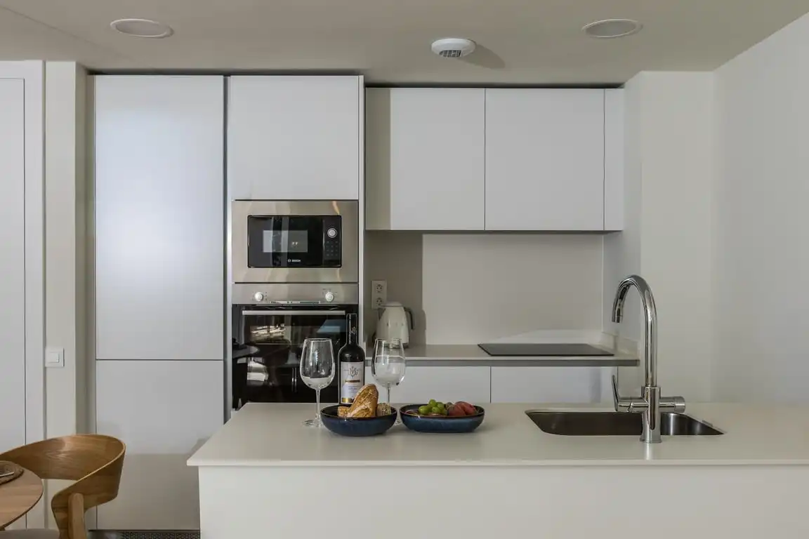 Kitchen of Apartments for rent in Jávea / Xàbia  with Air Conditioner, Storage room and Sauna