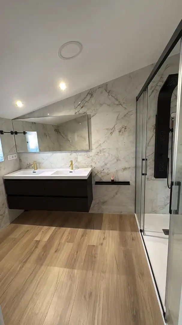Baño de Casa o chalet en venta en Estivella con Aire acondicionado, Calefacción y Jardín privado