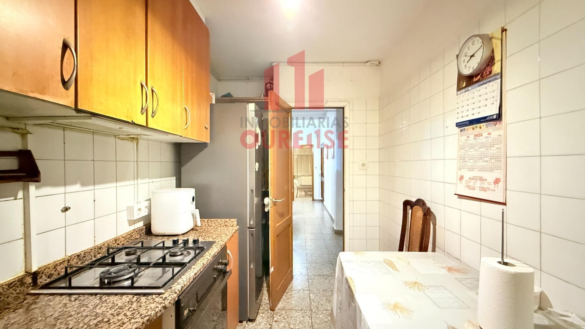 Cocina de Piso en venta en Ourense Capital  con Calefacción, Trastero y Balcón